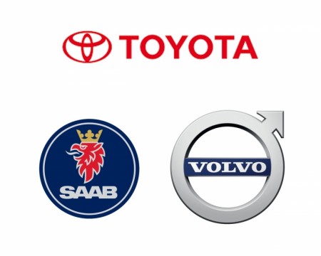 Saab/Toyota/Volvo