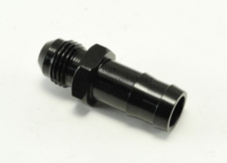 AN6 13mm Slange Rett -Han -svart